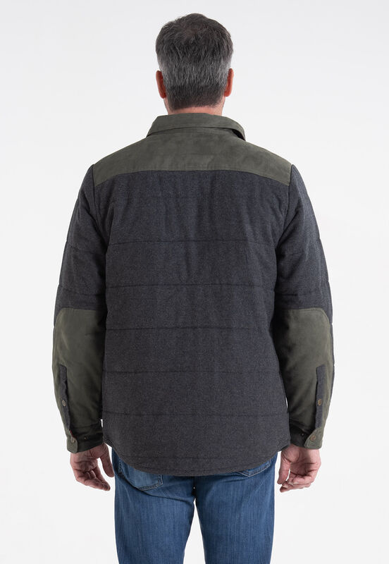 Men's High Caliber Quilted Shirt Jacket image number 4