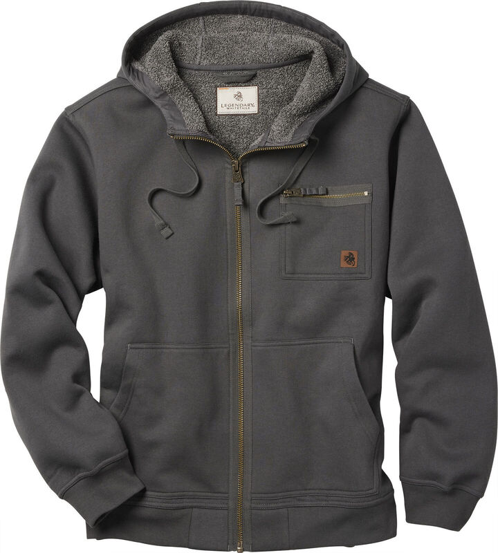 Men's North Woods Berber Lined Zip Front Hoodie image number 0