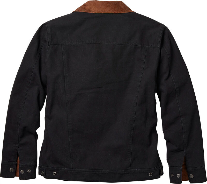 Men's Concealed Carry Hideout Flannel Lined Canvas Jacket image number 3