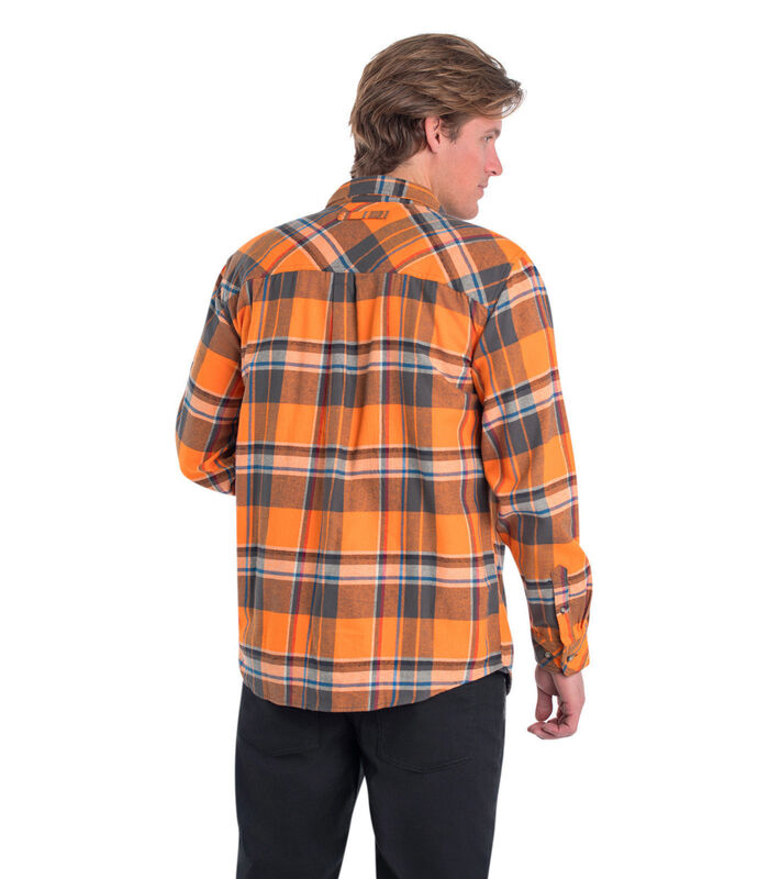 Men's Buck Camp Flannel Shirt image number 4