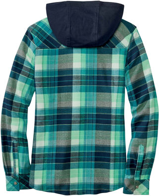Women's Lumber Jane Hooded Flannel Shirt