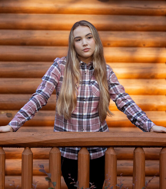 Women's Cottage Escape Flannel Shirt image number 2