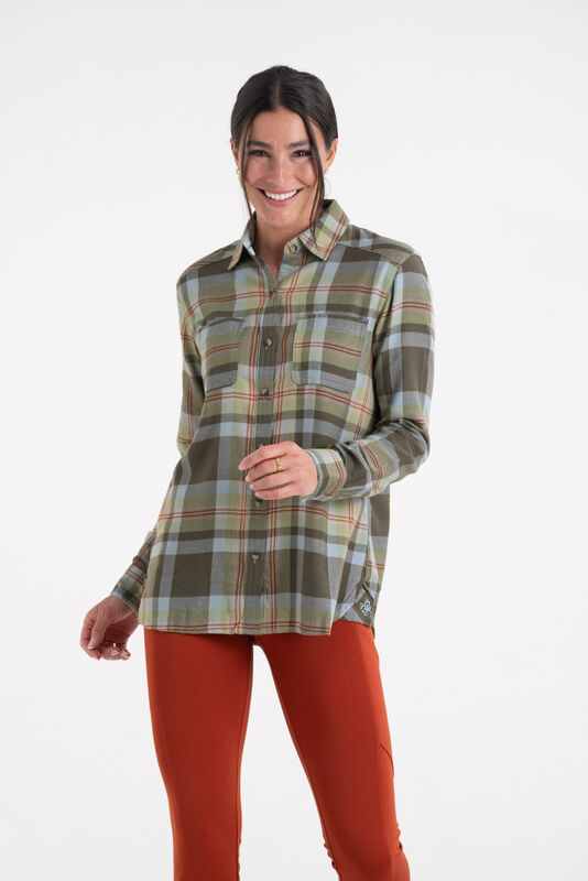 Women's Legendary Comfort Fit Flannel Shirt image number 2