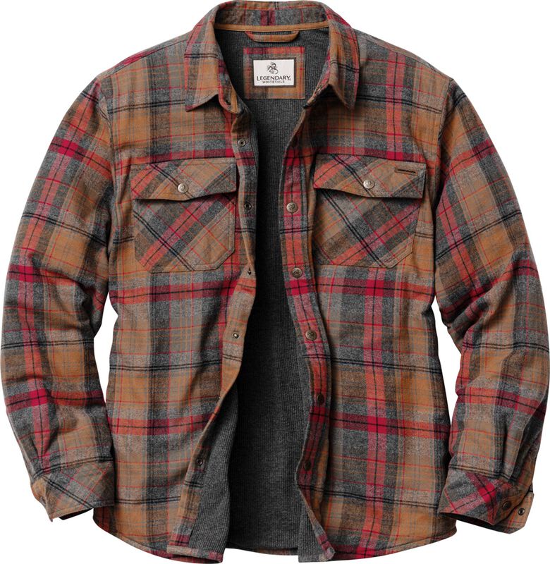Men's Archer Thermal Lined Flannel Shirt Jacket image number 0