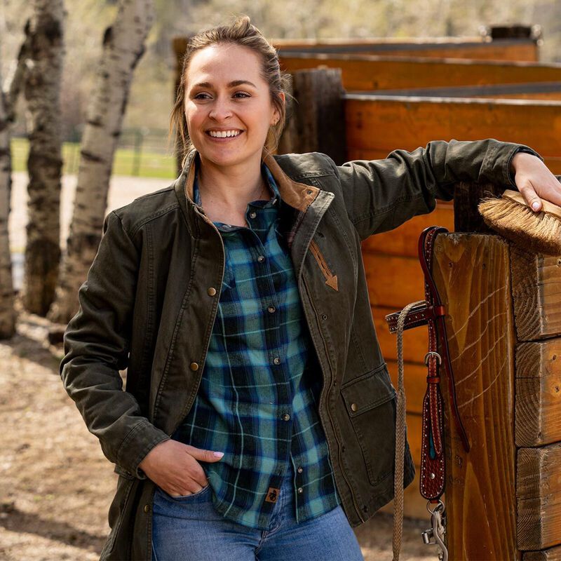 Women's Cottage Escape Flannel Shirt image number 2