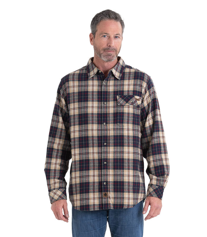 Men's Buck Camp Flannel Shirt image number 3