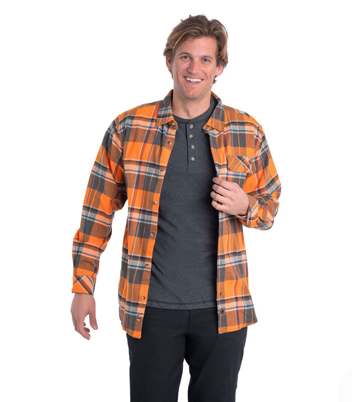 Men's Buck Camp Flannel Shirt image number 3