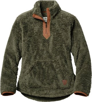 Women's Fuzzy Hide Fleece Pullover