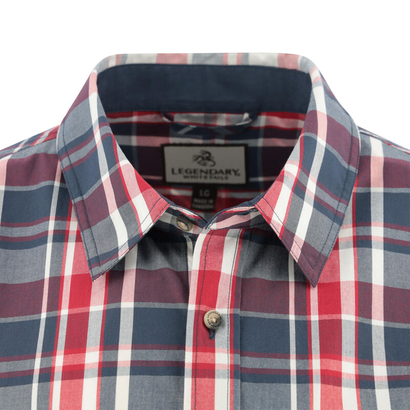Men's Poplin Short Sleeve Shirt image number 3