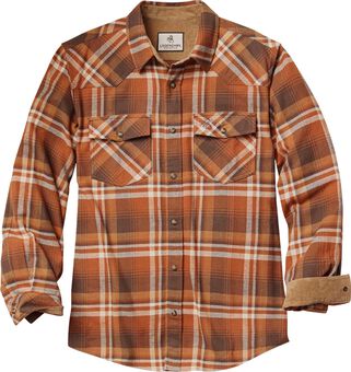 Men's Shotgun Western Flannel Shirt