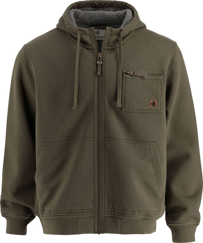 Men's North Woods Berber Lined Zip Front Hoodie image number 0