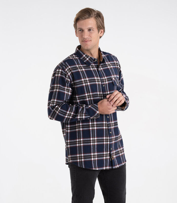 Men's Buck Camp Flannel Shirt image number 3