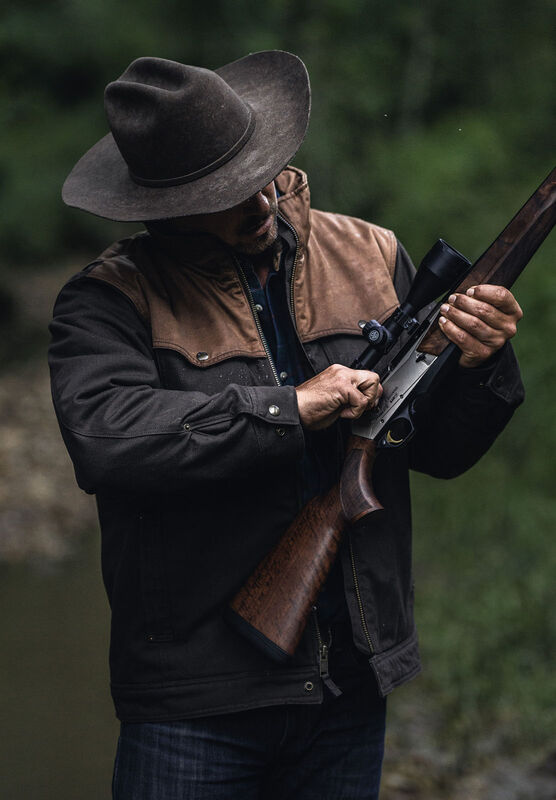 Men's Bozeman Canvas Western Coat image number 2