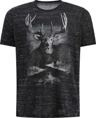 Men's Legendary Buck Marble Short Sleeve T-Shirt
