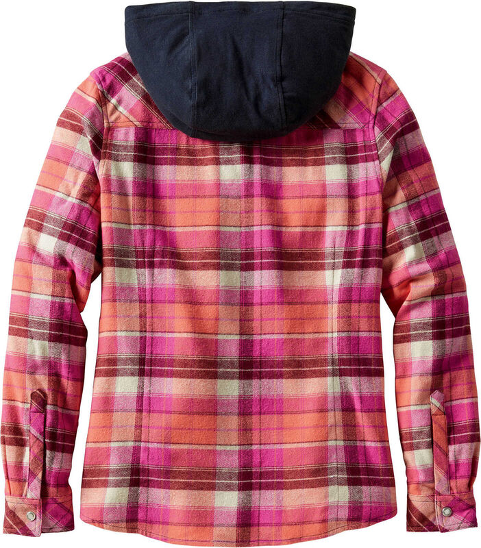 Women's Lumber Jane Hooded Flannel Shirt image number 1