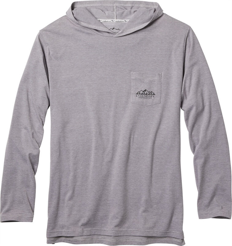 Men's UPF Sun Protected Hooded Long Sleeve T Shirt image number 0