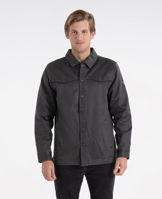 Men's Lonestar Waxed Canvas Shirt Jacket image number 3