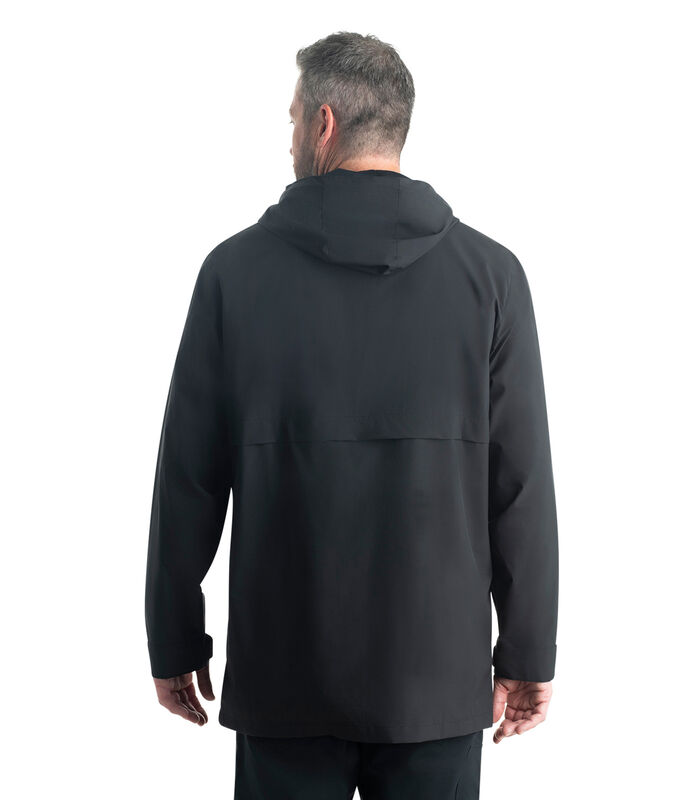 Men's Half Zip Water Resistant Windbreaker Rain Jacket image number 4