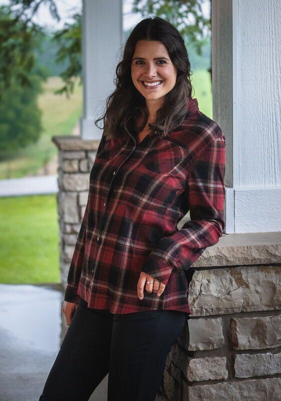 Women's Cottage Escape Flannel Shirt image number 4