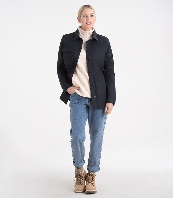 Women's Performance Waxed Cotton Shirt Jacket image number 3