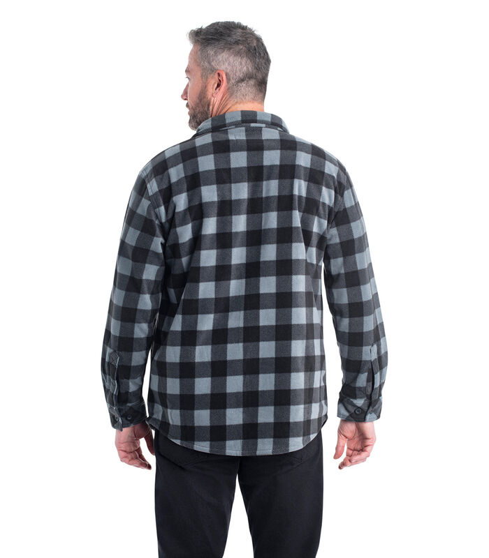 Men's Heavyweight Navigator Fleece Shirt image number 3