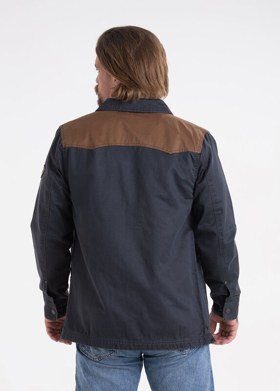 Men's Lonestar Waxed Canvas Shirt Jacket image number 4