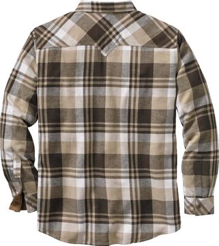 Men's Shotgun Western Flannel Shirt