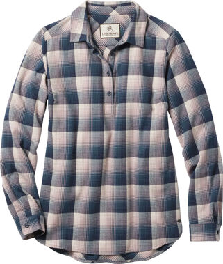 Women's Firelight Popover Flannel Tunic Top