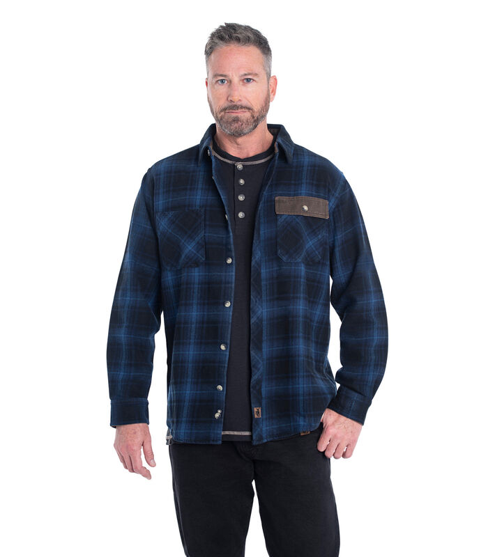 Men's Harbor Heavyweight Flannel Shirt image number 3