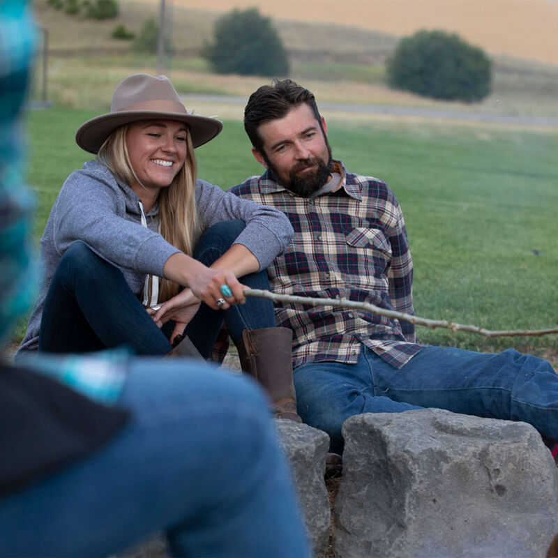 Men's Buck Camp Flannel Shirt image number 5