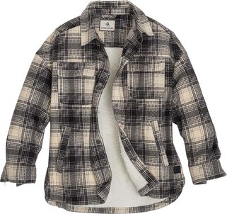 Women's Fireside Fleece Bonded Berber Snap Shirt Jacket