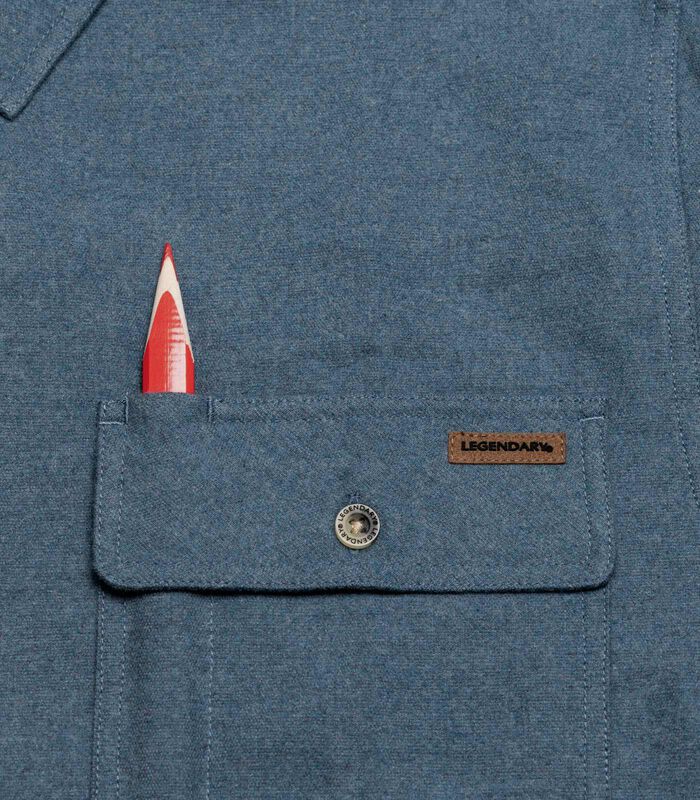 Men's Buck Camp Flannel Shirt image number 4