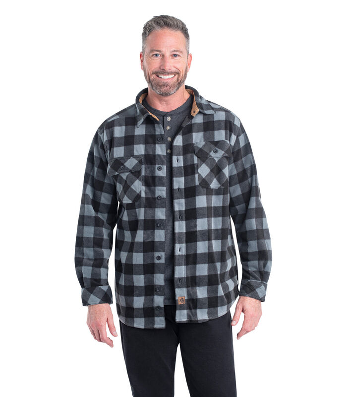 Men's Heavyweight Navigator Fleece Shirt image number 2