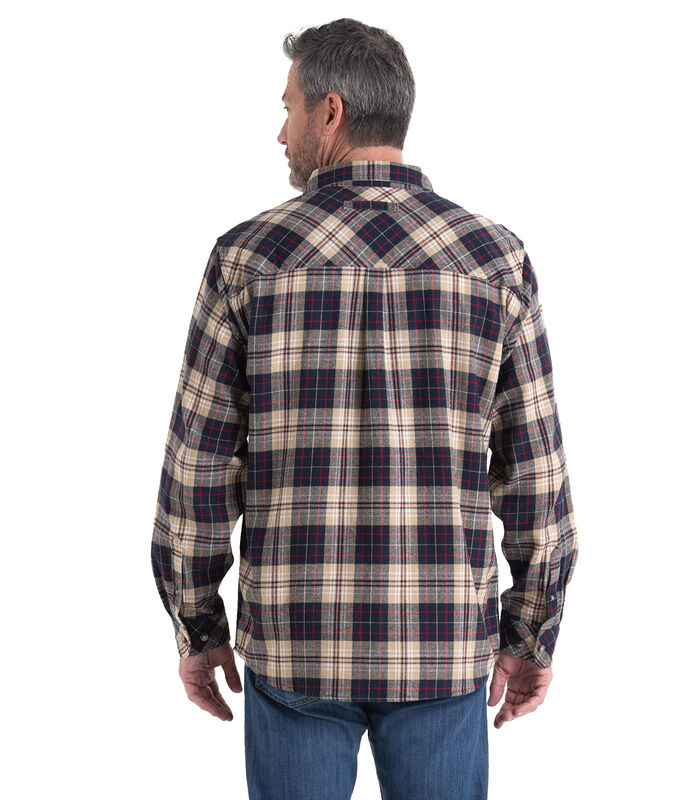 Men's Buck Camp Flannel Shirt image number 4