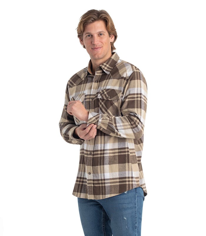 Men's Shotgun Western Flannel Shirt image number 3