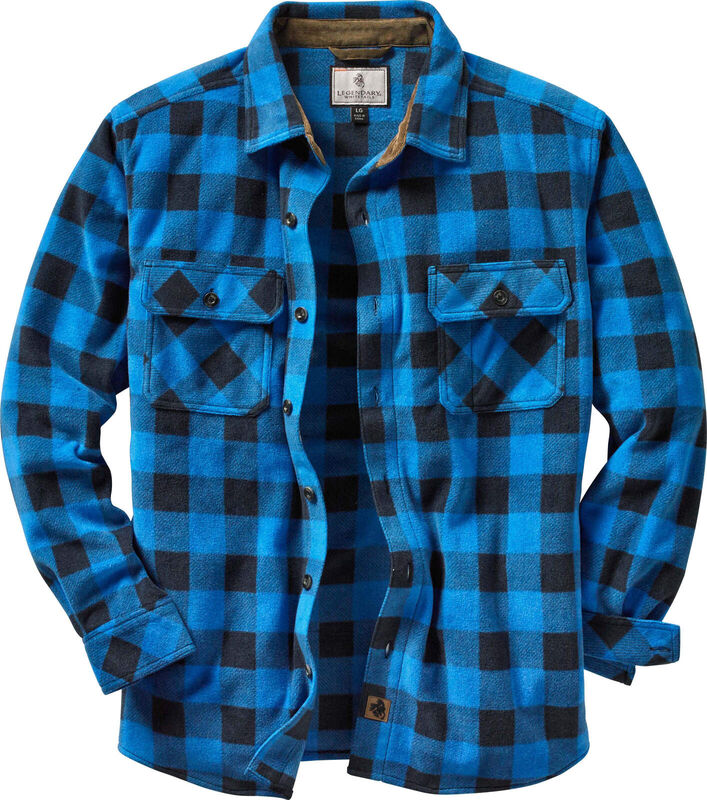 Men's Heavyweight Navigator Fleece Shirt image number 0