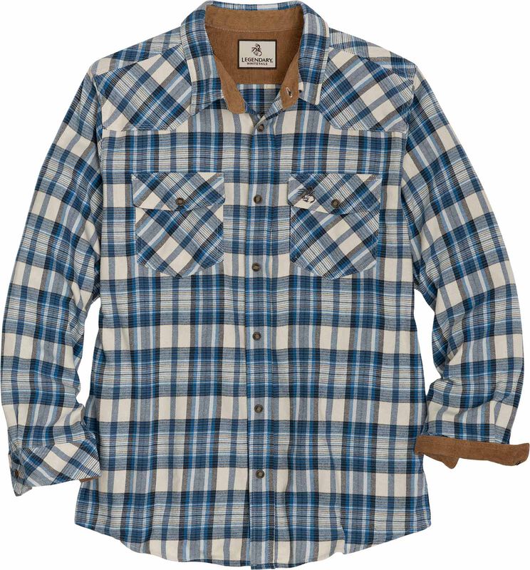 Men's Shotgun Western Flannel Shirt image number 0