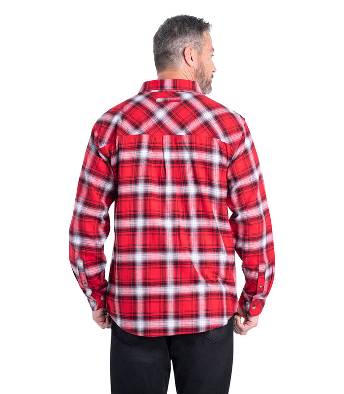 Men's Buck Camp Flannel Shirt image number 3