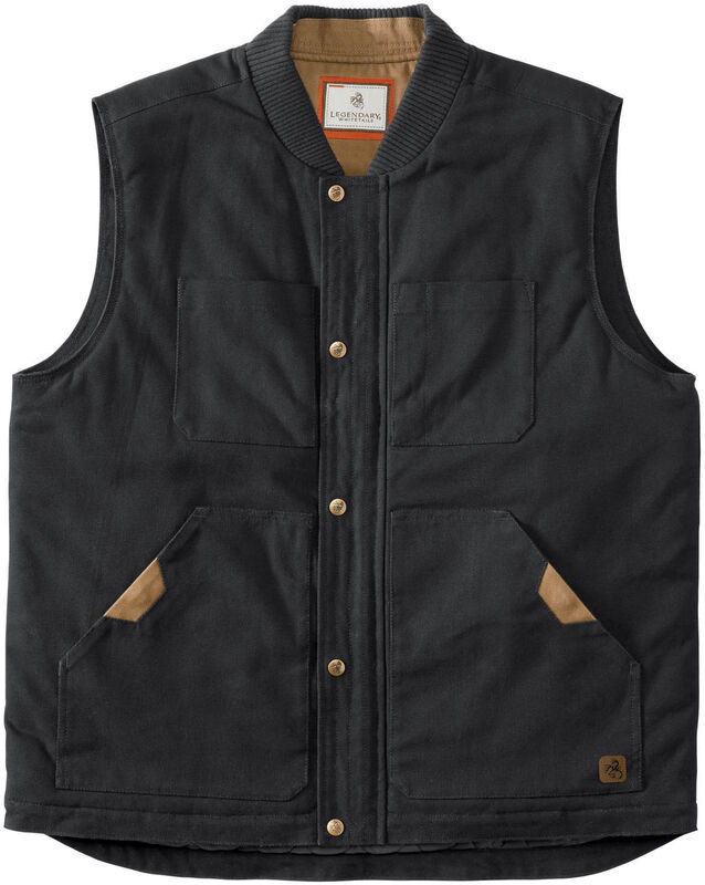 Men's Concealed Carry Canvas Cross Trail Vest image number 2