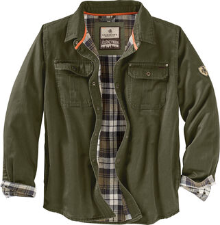 Men's Journeyman Flannel Lined Shirt Jacket