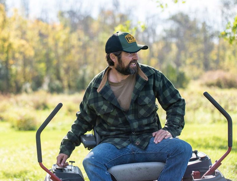 Men's Heavyweight Navigator Fleece Shirt image number 5