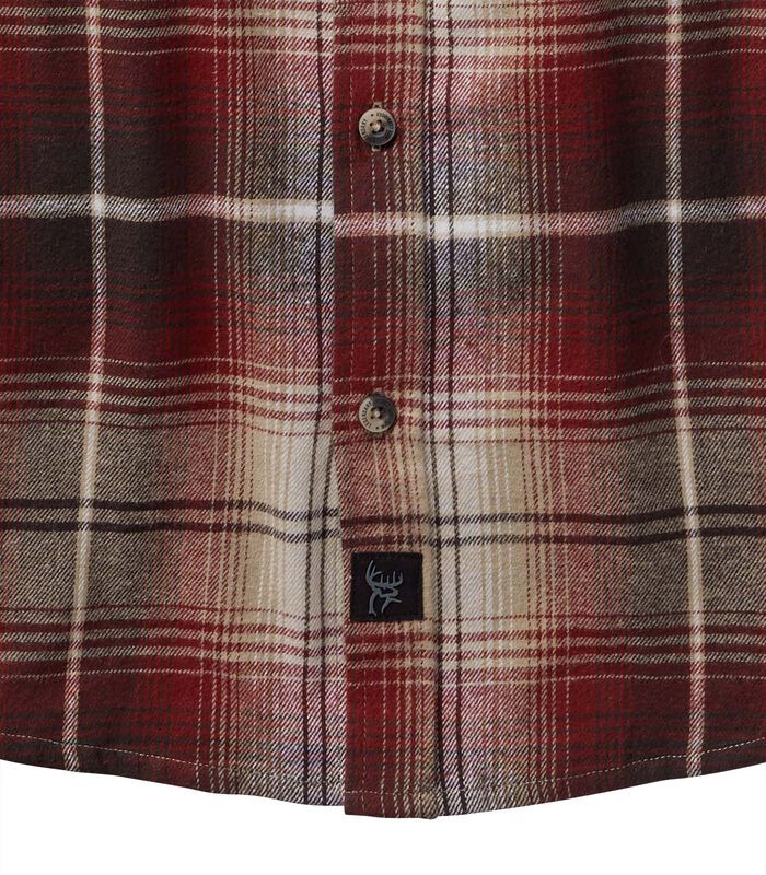 Men's Buck Commander Legacy Flannel Shirt image number 3