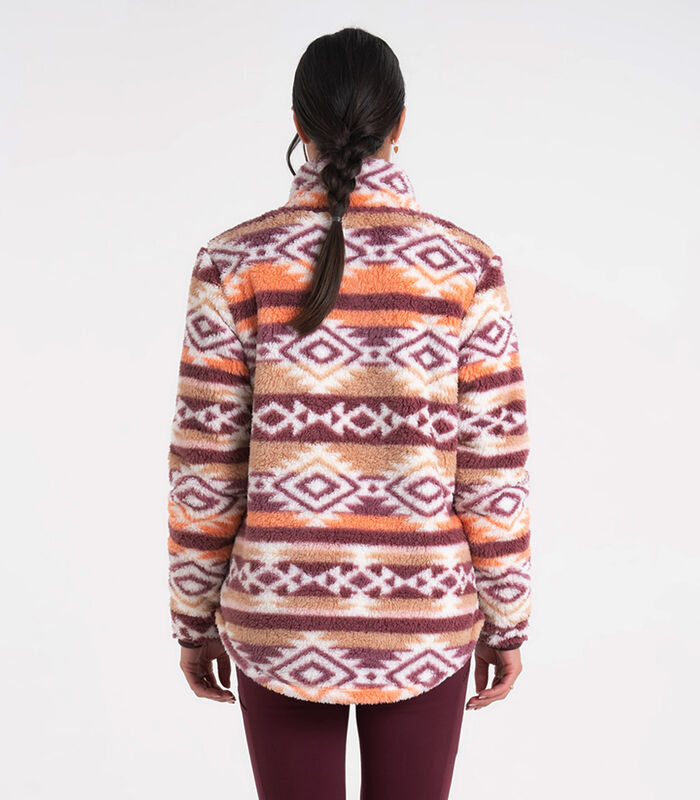 Women's Fuzzy Hide Fleece Pullover image number 3