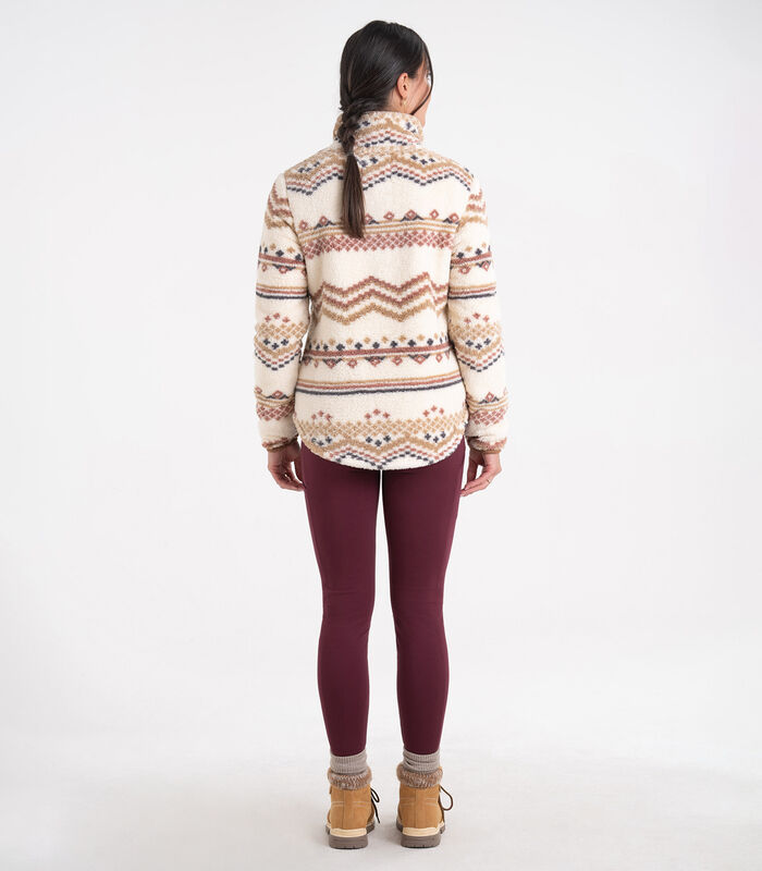 Women's Fuzzy Hide Fleece Pullover image number 3