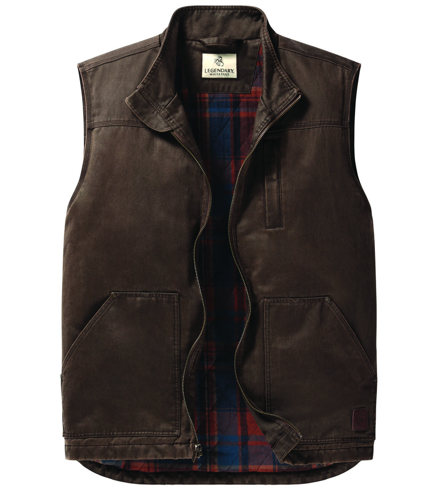 Men's Journeyman Flannel Lined Vest | Durable Weather Resistant