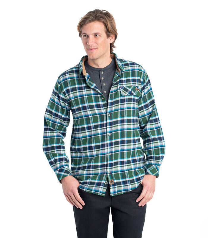 Men's Buck Camp Flannel Shirt image number 2