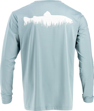 Men's Dry Fit UPF Sun Protection Long Sleeve T-Shirt