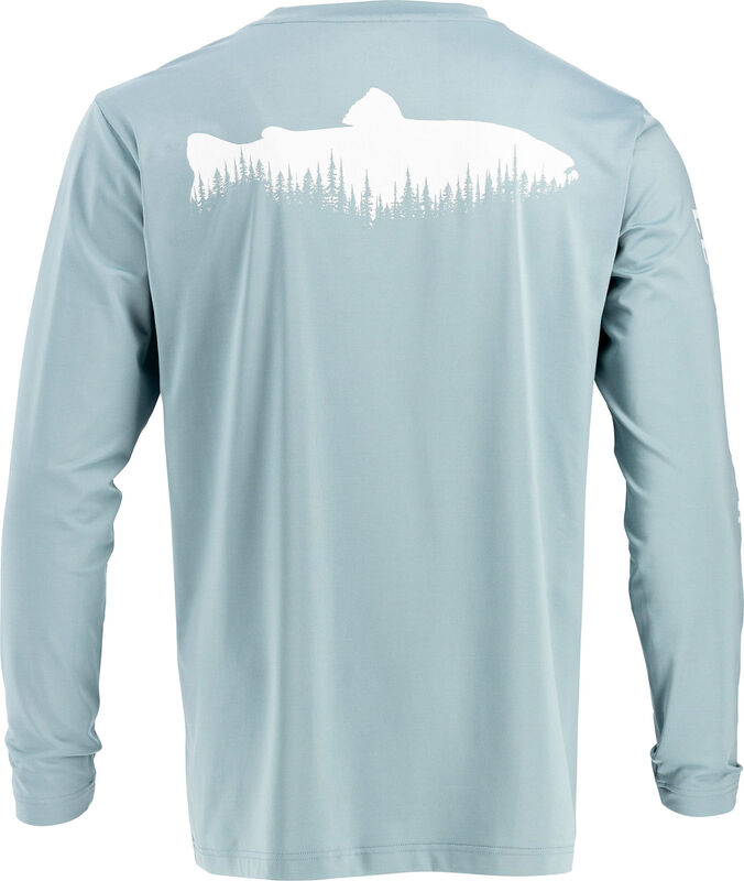 Men's Dry Fit UPF Sun Protection Long Sleeve T Shirt image number 1