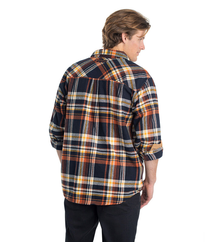 Men's Buck Camp Flannel Shirt image number 4