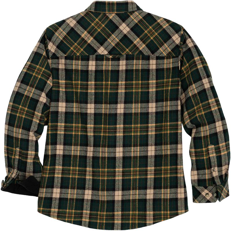 Men&rsquo;s Tough as Buck Heavyweight Long Sleeve Flannel Shirt image number 1
